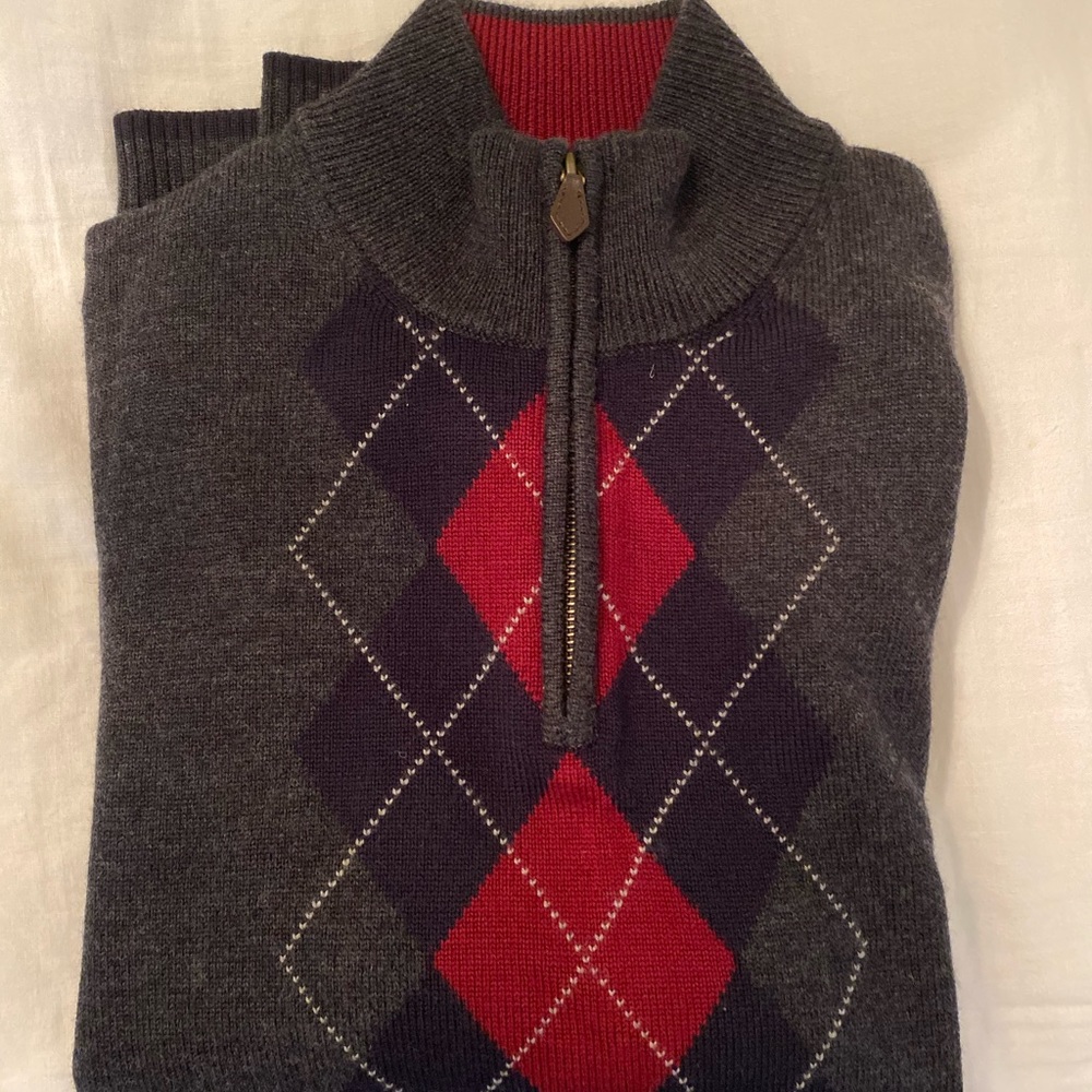 Brooks Brothers Half Zip Sweater Men’s Medium